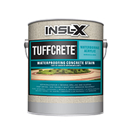 PAINT HEADQUARTERS INC TuffCrete Waterborne Acrylic Waterproofing Concrete Stain is a water-reduced acrylic concrete coating designed for application to interior or exterior masonry surfaces. It may be applied in one coat, as a stain, or in two coats for an opaque finish.

Waterborne acrylic formula
Color fade resistant
Fast drying
Rugged, durable finish
Resists detergents, oils, grease &scrubbing
For interior or exterior masonry surfacesboom