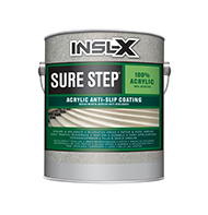 PAINT HEADQUARTERS INC Sure Step Acrylic Anti-Slip Coating provides a durable, skid-resistant finish for interior or exterior application. Imparts excellent color retention, abrasion resistance, and resistance to ponding water. Sure Step is water-reduced which allows for fast drying, easy application, and easy clean up.

High traffic resistance
Ideal for stairs, walkways, patios & more
Fast drying
Durable
Easy application
Interior/Exterior use
Fills and seals cracksboom