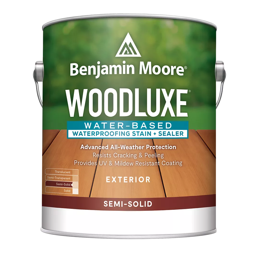 PAINT HEADQUARTERS INC The ultimate protection for outdoor beauty. An innovative line of water-based exterior stains, Woodluxe sets your staining projects up for success. Ideal for a variety of woods like cedar, pine, pressure treated southern yellow pine (PTSYP), and redwood.boom